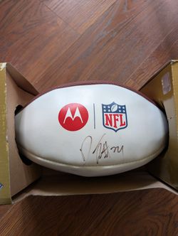 Darrelle Revis signed football NFL football