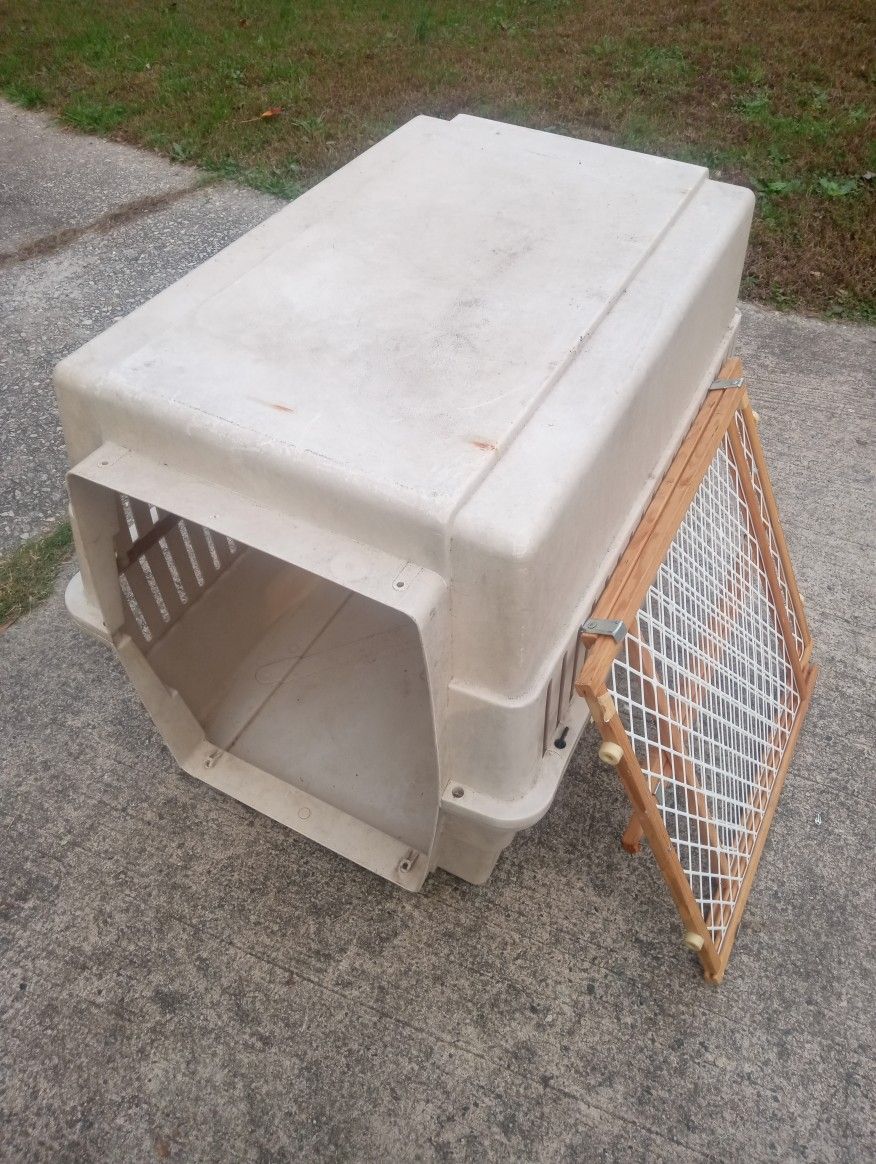 Large Kennel Pet Cage +Gate