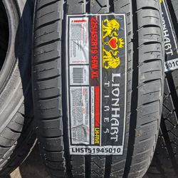 225/45/19 LionHart LH-FIVE - New Tires