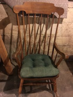 Rocking Chair with Cushion Great Condition
