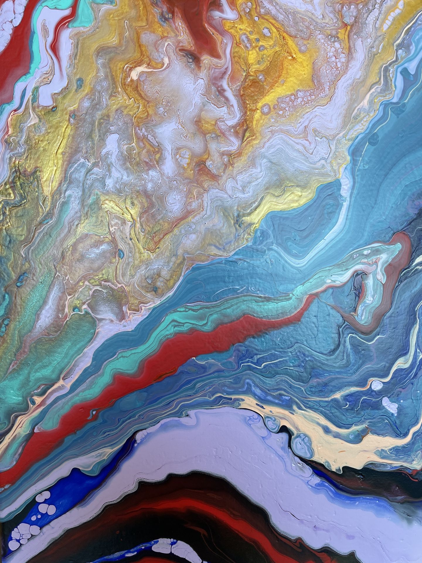 Mystic groove - Painting