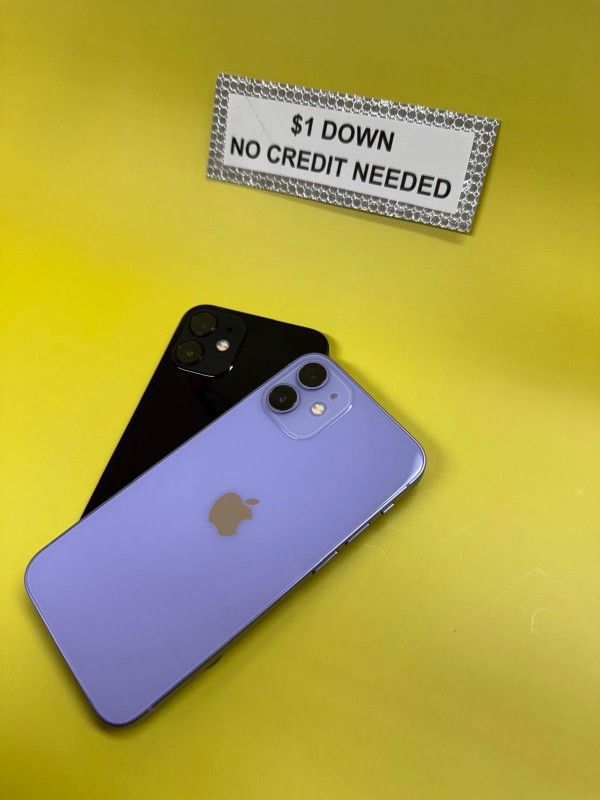 Apple IPhone 12 Mini - Only $1 Today Pay The Rest Later!