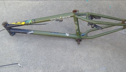 Bmx frame stolen brand
