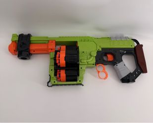 Nerf Zombie Strike Doominator Dominator 18 Dart Gun Blaster Zombie Blaster. DARTS NOT INCLUDED