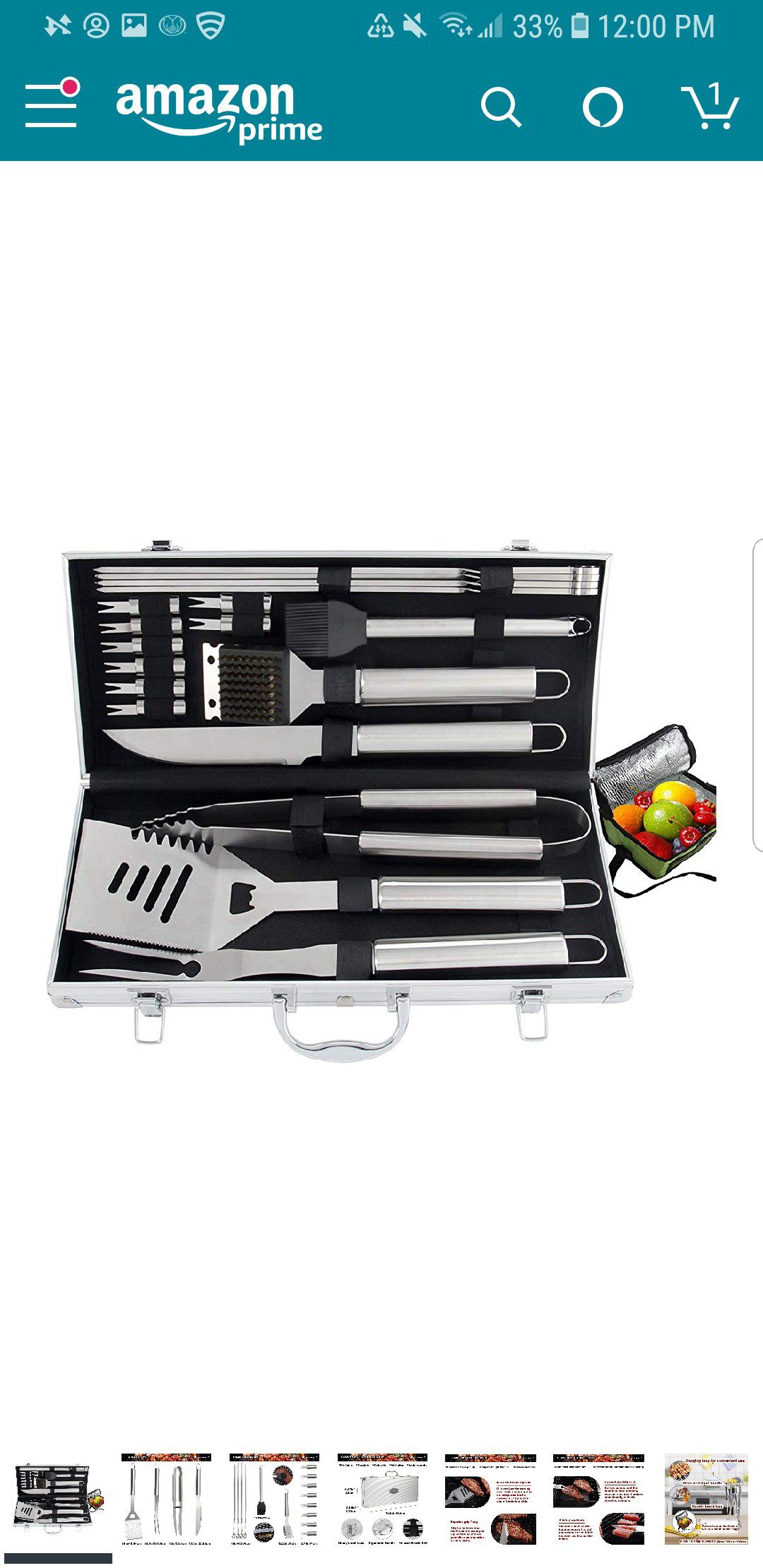 Bbq grill tool set 20pcs