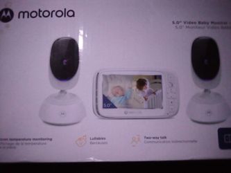2-CAMERA BABY MONITOR-MOTOROLA