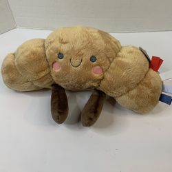 Itzy Ritzy Chloe the CROISSANT Plush Lovey NWT