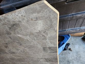 6 Ft Wood And Marble Dining Room Table Free Must Pick Up Today