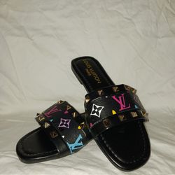 New Black Luxury Sandals
