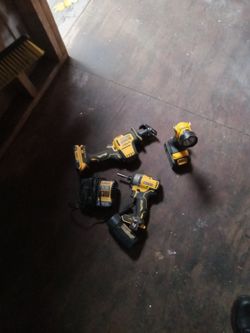 Dewalt Sawzal,Impact Driver,Flashlight, 2 Batteries ,Charger