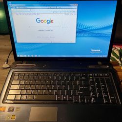 Toshiba satellite laptop - dead battery, no charger, keyboard has issues - parts fix repair 
