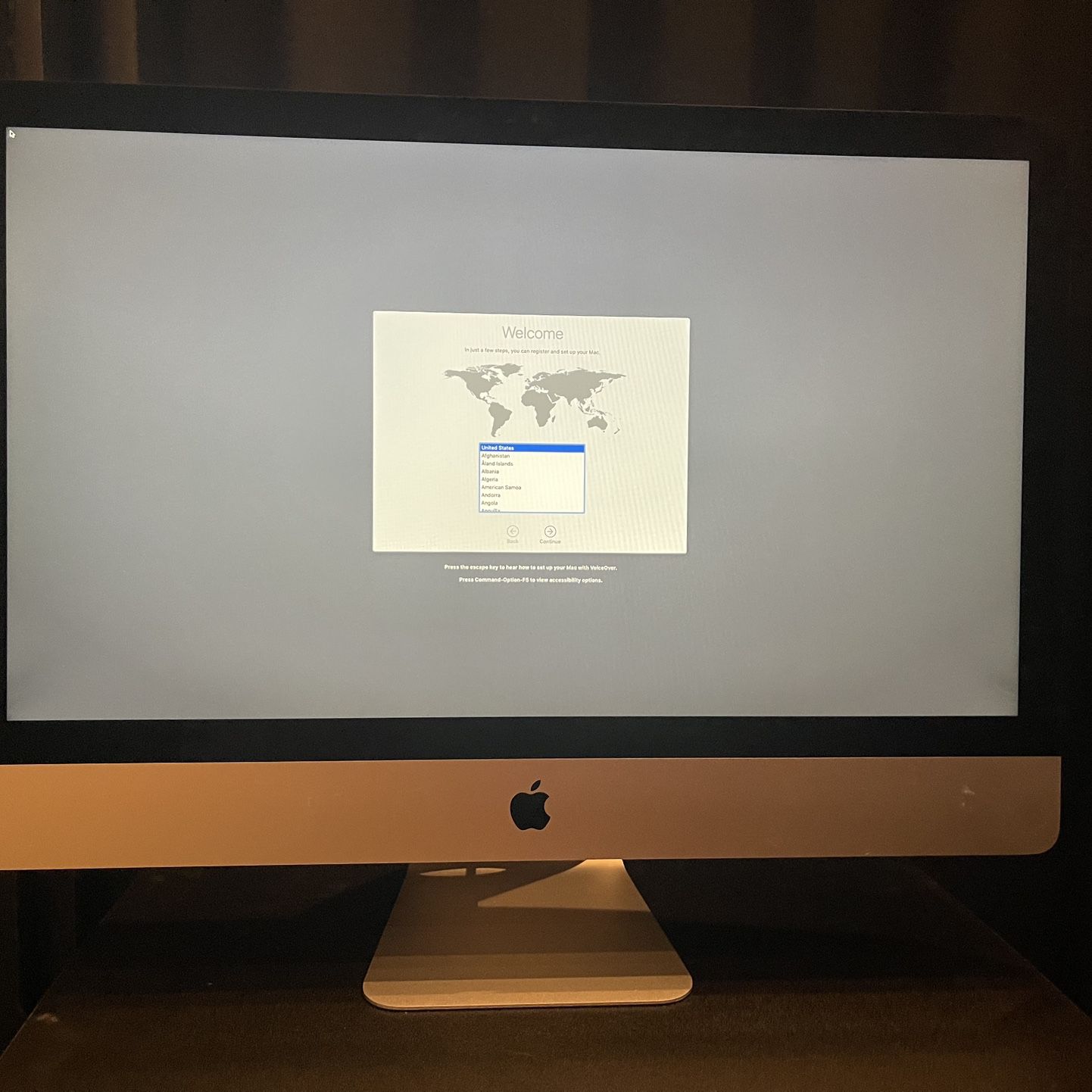 27” Apple iMac Desktop Computer 