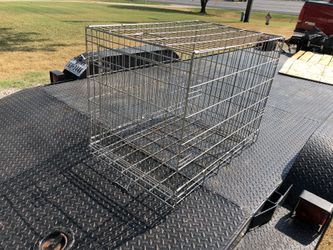 Collapsible dog cage