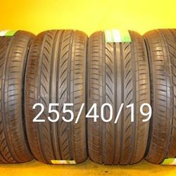 255/40/19 For Sale 4 New Tires We Service Motorcycle Tires