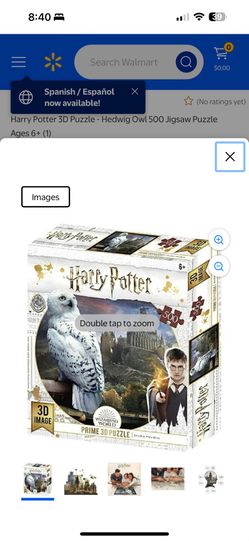 NEW - Harry Potter 3D Hologram Puzzle