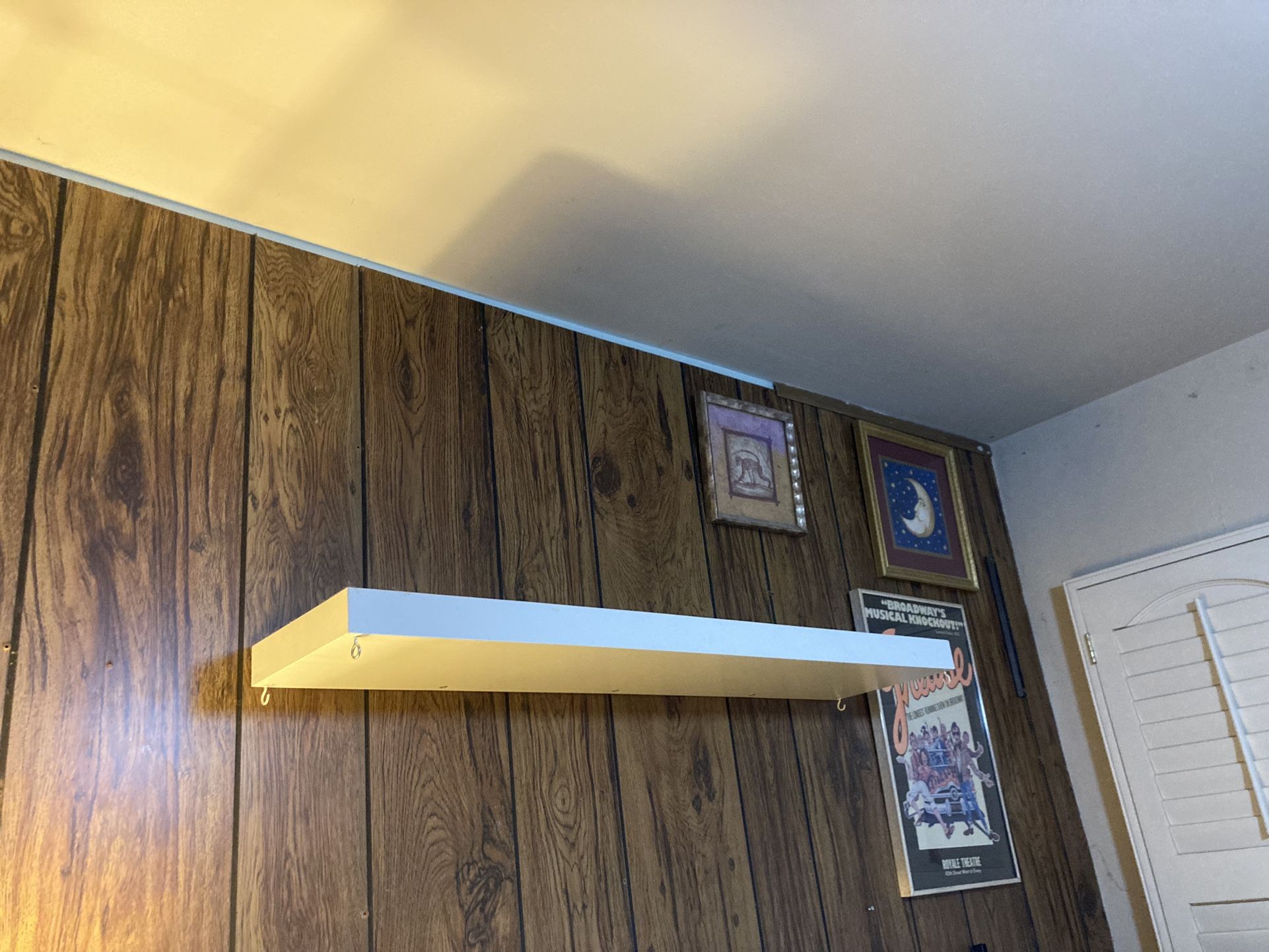 White Ikea Floating Shelve