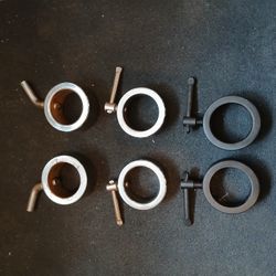 Screw On Olympic Bar Collars / Clips / Clamps