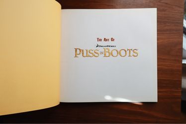The Art of DreamWorks Puss in Boots Book