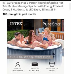 Intex 6 person Jacuzzi