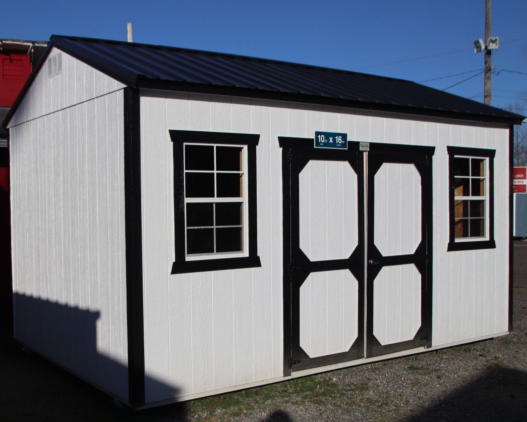 10x16 Utility Shed For Storage|Playhouse|Shed And More