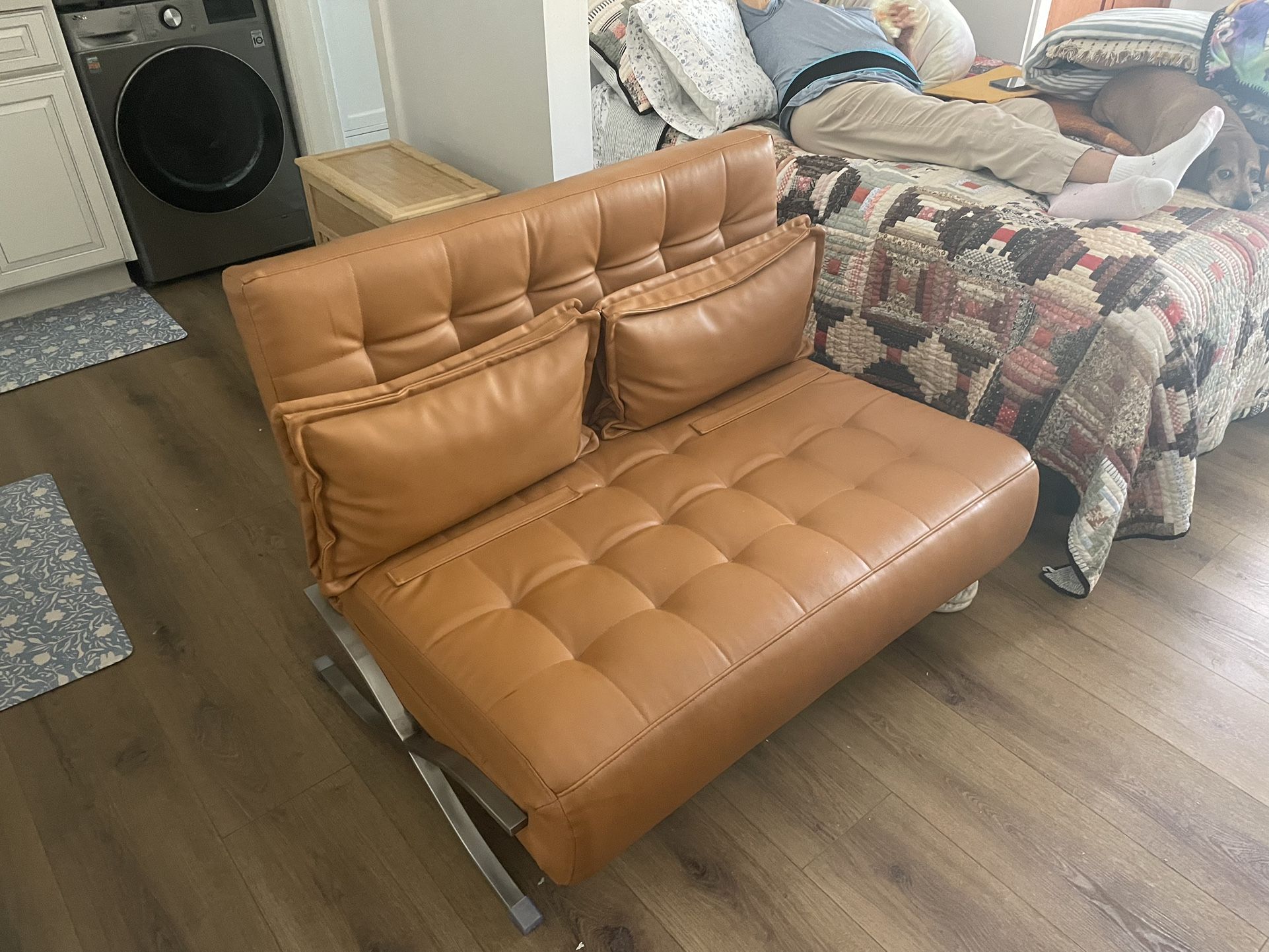 Small Space Sofa Bed 43” Wide (Clic Clack)