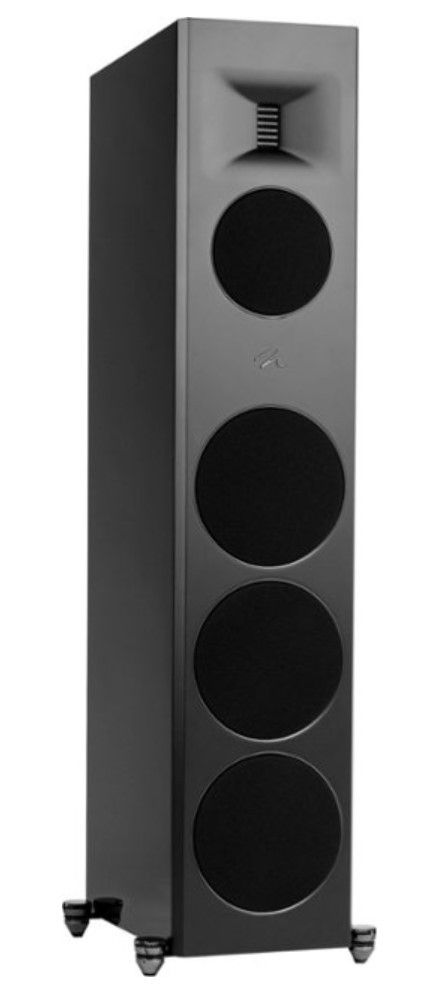 MartinLogan - Motion XT F200 3-Way Floorstanding Speaker with 6.5” Midrange and Triple 8” Bass Drivers Gloss Black - Pair
