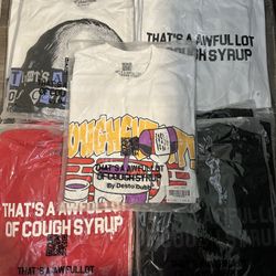 awful lot of cough syrup shirts