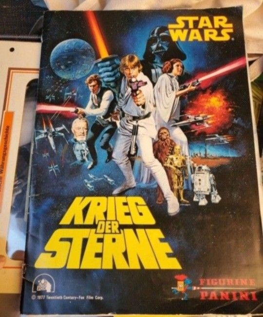 Vintage Star Wars And Bernard & Bianca Album From Germany