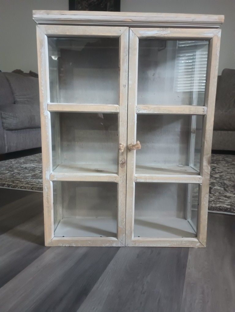 Farmhouse Style Decor Cabinet