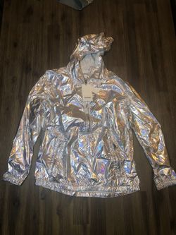 Converse jacket hoddie plate silver from size s to xl