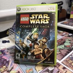 LEGO Star Wars: The Complete Saga Game (Microsoft Xbox 360, 2007)CIB