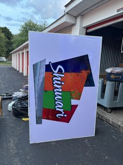 Double Sided Light Up Sign