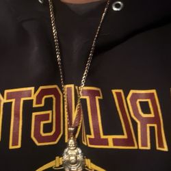 Gold 10kt Cuban Link About 10 Grams 