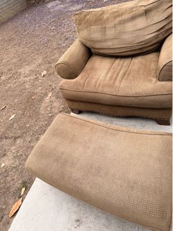 chair and ottoman