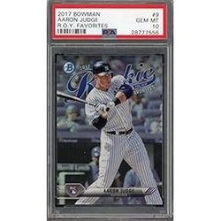 Aaron Judge PSA 10 Bowman Chrome Rookie Card