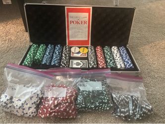 Haven’t Duty Poker Set w/ Extra Chips