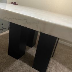 White Marble Table