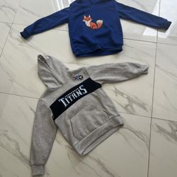 2 Hoodies For 10/12 Years Old Boy