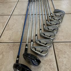 Wilson K-28 Golf Set - Irons 5,6,7,8,9,PW,SW, 4 Hybrid 3 W, And Putter