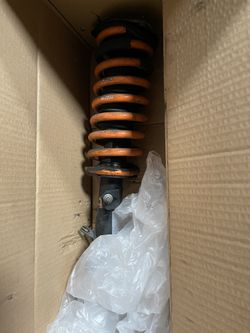 Megan 350z Lower On Stock Shocks