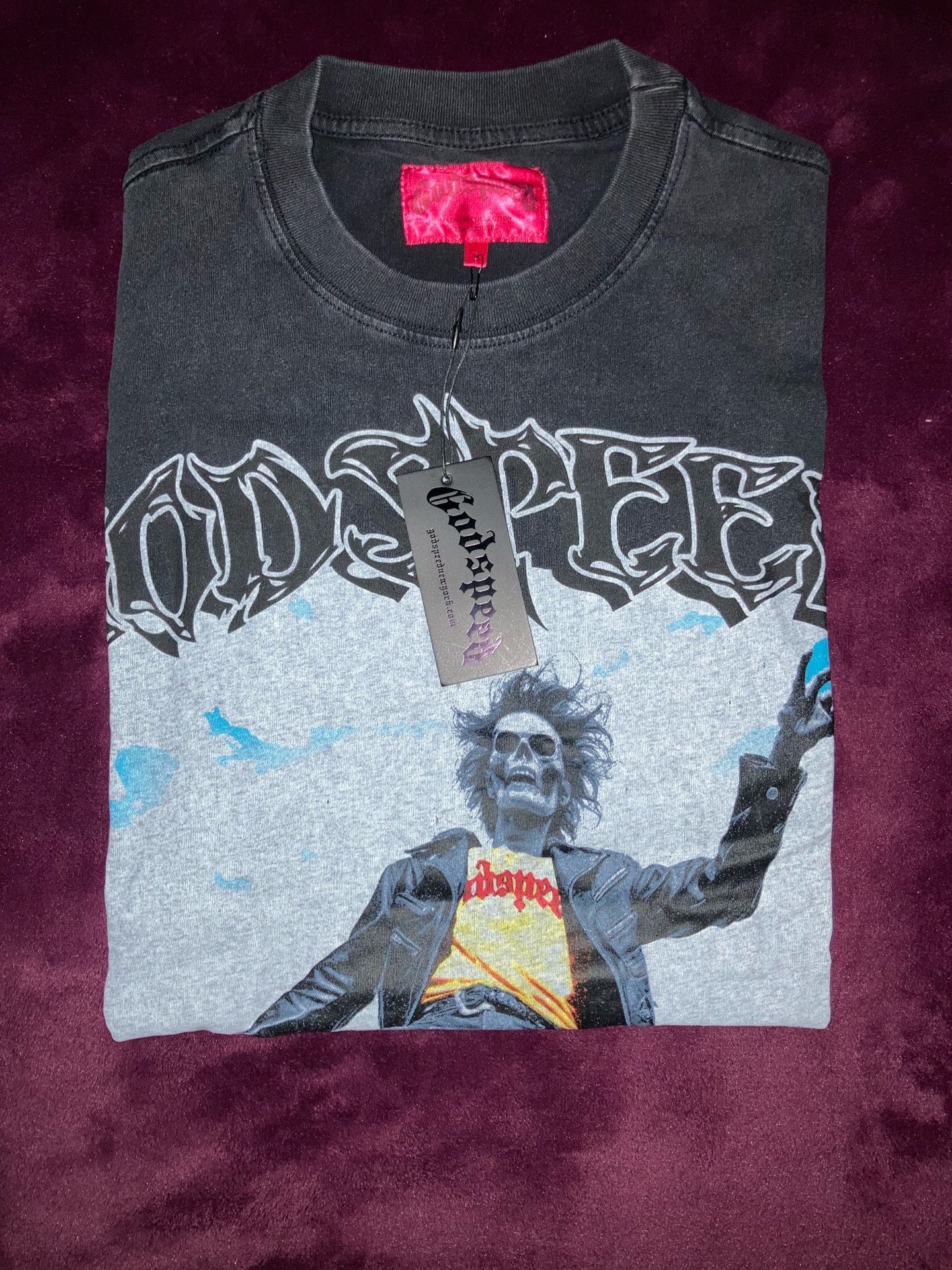 Godspeed New York Rocker Long Sleeve T-Shirt Size S Men