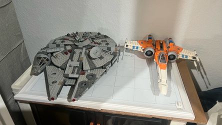 X wing & milenium falcon lego (TRADE)