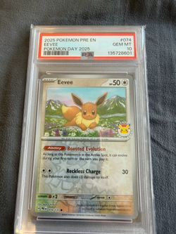 Eevee Pokemon day PSA 10