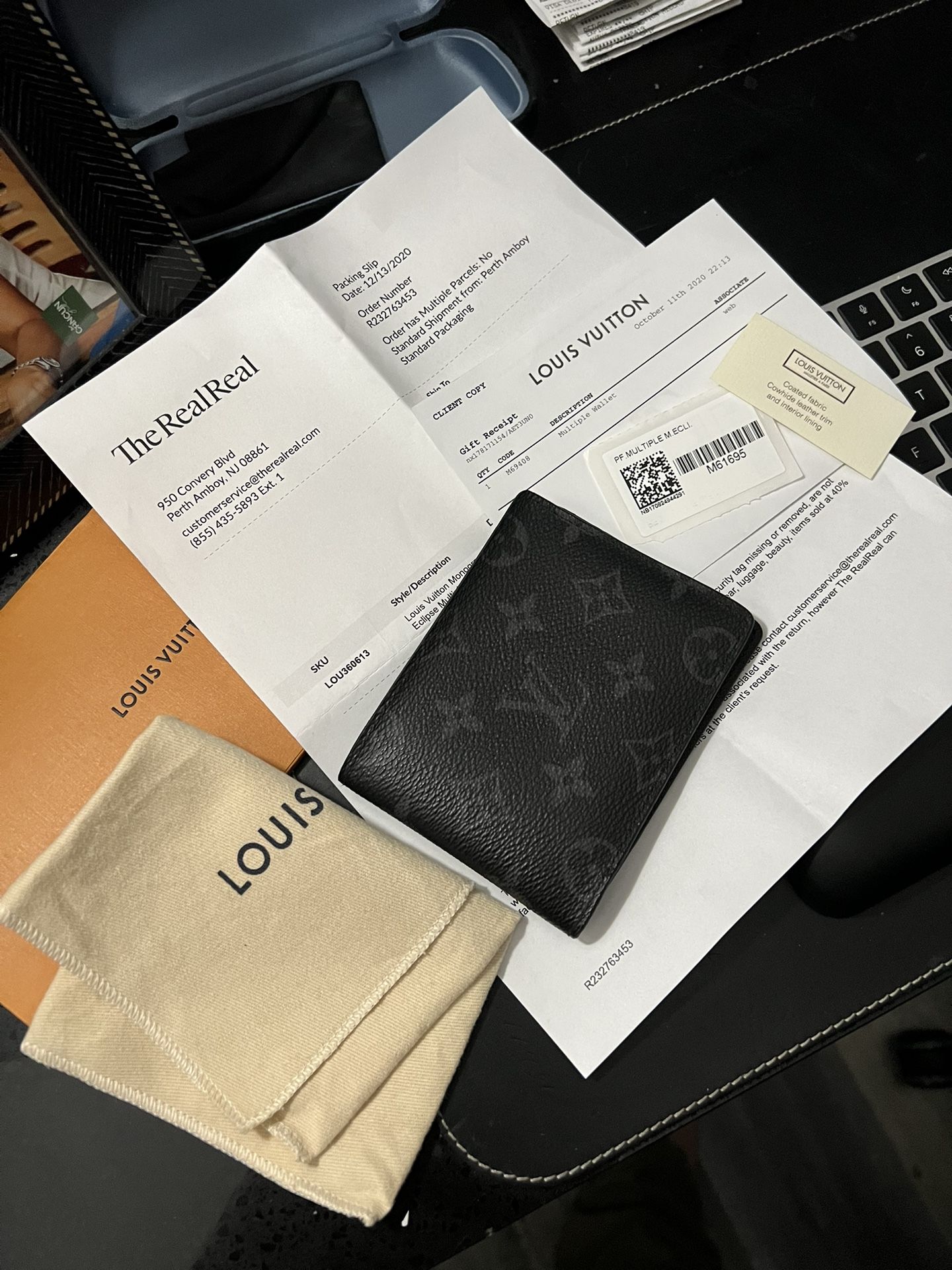 Authentic Louis Vuitton Men Wallet