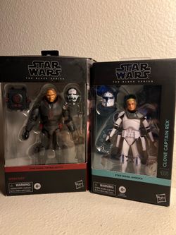 Star Wars The Black Series Wrecker + Clone Captain Rex #16 Lot 2 Figures NEW Sealed