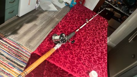 Penn Special Senator 6’6” rod with Penn Jigmaster 500 reel