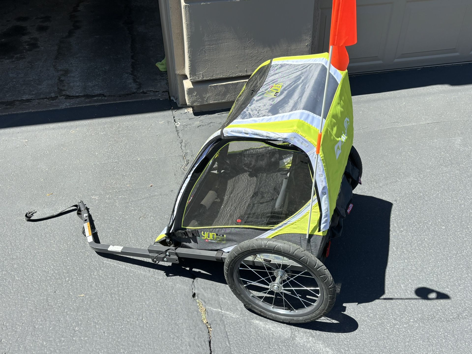 Allen Sports Deluxe 2-Child Bike Trailer