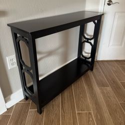 Black Console Table