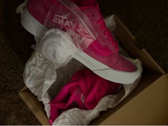 Pink vans size 9