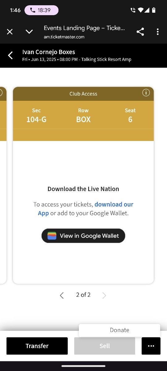 Ivan Cornejo Tickets